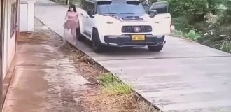 ДТП із криміналом (6 фото + 1 відео)