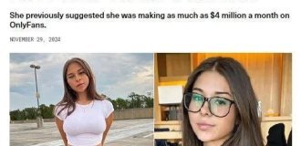 20-year-old Sophie Rain, who earned 43 million dollars on Onlyfans, is still a virgin (6 photos)