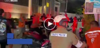 Тайцы напали на британца, сбившего женщину в Паттайе