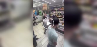 Заслужена прочуханка після підлого удару