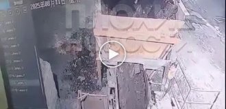 In China, a worker buried his colleague alive