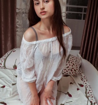 Cute brunette Dany