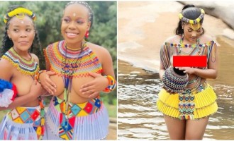 How women of the Zulu people dress in Africa (15 photos + 13 videos)