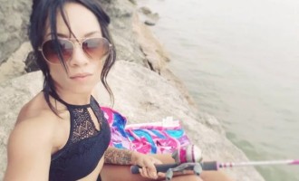 Cuties on a fishing trip