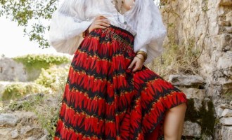 Milana outdoors