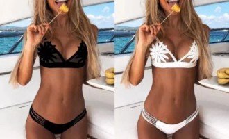 Загорелые и красивые девушки в бикини