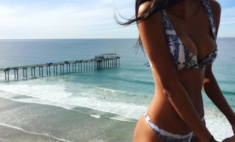 Sizzling brunette with long legs and a slender figure, Cecilia