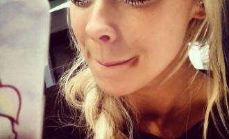 The most beautiful truck driver in the world - Angelica Larsson