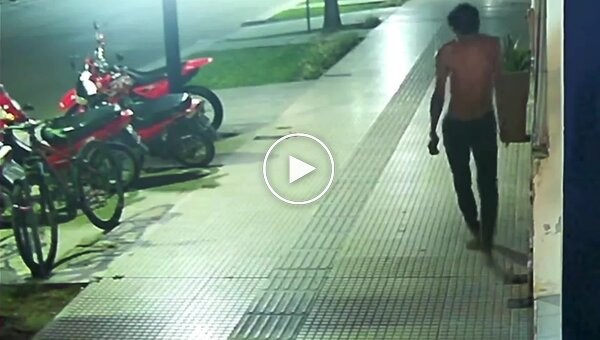 В Аргентині перехожий нокаутував батька з дитиною на плечах