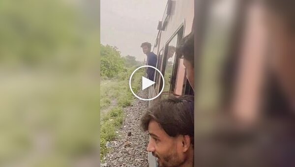 Кадры, которые напоминают, почему нельзя высовываться из окна поезда