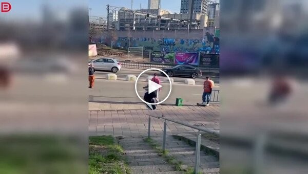 Попытка трюка на перилах закончилась болезненным падением