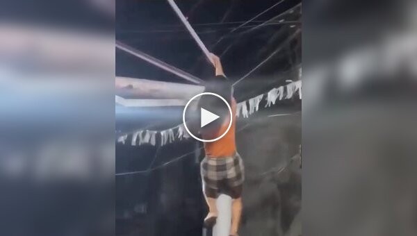 Эффектное завершение вечера филиппинки