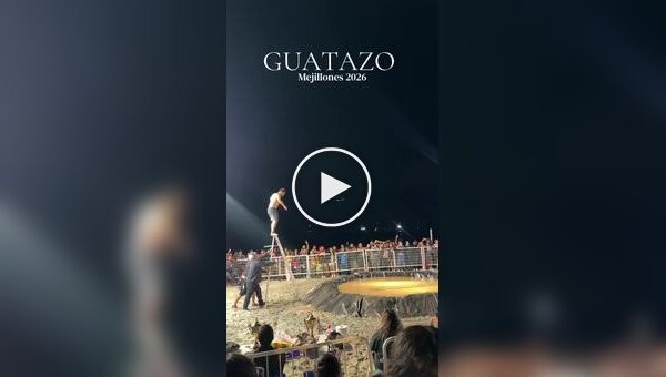 A failed jump into a mud pool