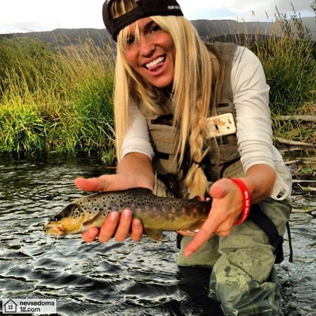 Girls on fishing