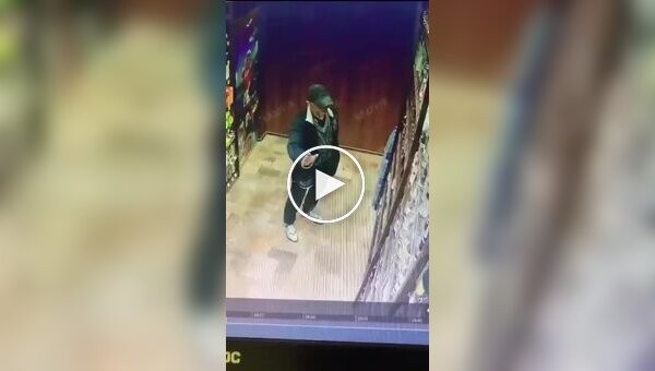 Alcohol wizard in a Russian store