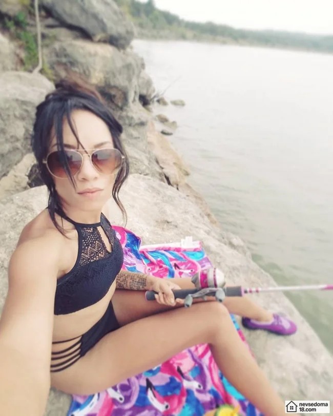 Cuties on a fishing trip