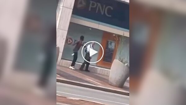 A man attacked an elderly man: a police squad was needed to subdue the unruly offender