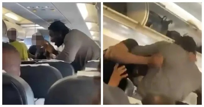 Звезды соцсетей подрались на рейсе в Нигерии (4 фото + 2 видео)