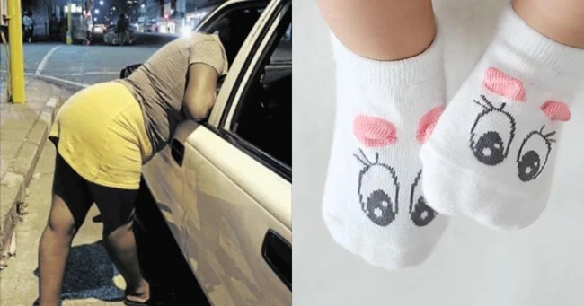 Due to a shortage of condoms, prostitutes in Zimbabwe began to use children's socks (5 photos)