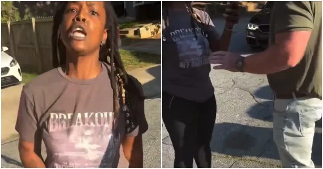 Дорожная ярость в Техасе (2 фото + 1 видео)