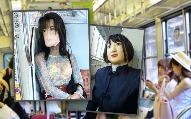 Public concerns are growing in Japan over men in silicone anime costumes (5 photos)