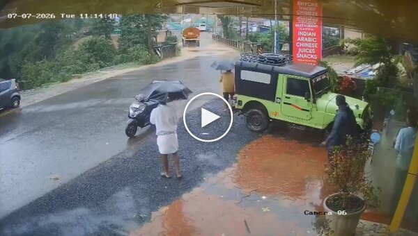 A landslide in India.