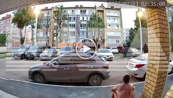 The last minutes of the life of a man from Russia. He died right during his arrest