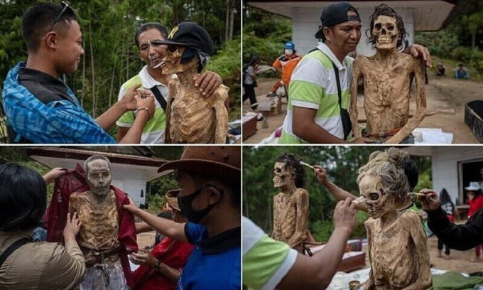 Dancing with mummies: the mysterious Manene festival in Sulawesi (12 photos)