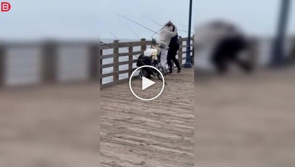 Борьба за улов: рыбаки устроили драку на пирсе