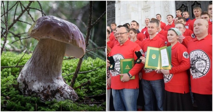 Orthodox activists complained to the prosecutor's office about mushroom sculptures in Komi (2 photos + 1 video)