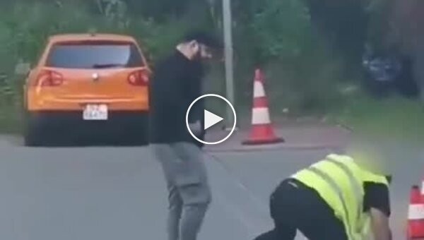 В Варшаве иностранец жестоко избил охранника