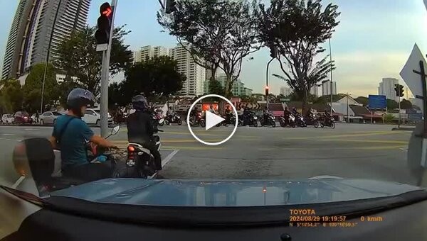 Motorcycle strike