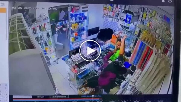 A botched store robbery in the Dominican Republic