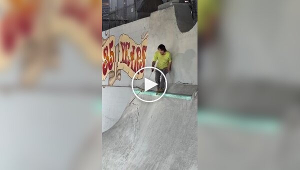 Что может пойти не так, если ты слепой скейтер