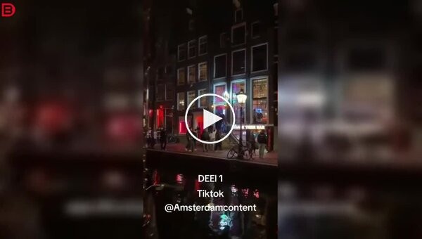 Не стоит злить полицейских в квартале красных фонарей Амстердама