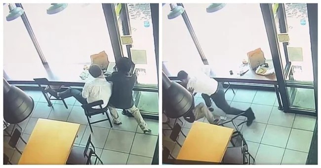 A purple belt holder in jiu-jitsu fought off a robber during lunch (4 photos + 1 video)