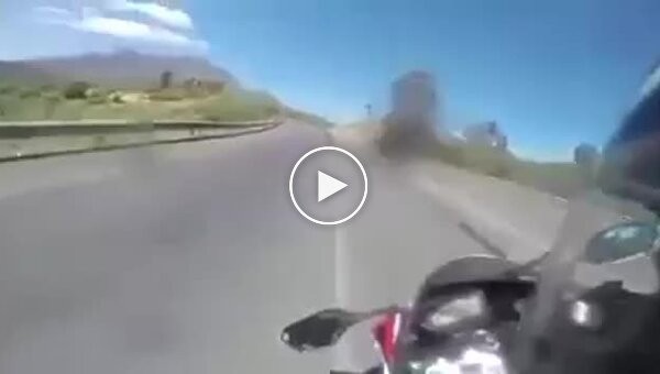 Motorcyclist records crash and death of his friend