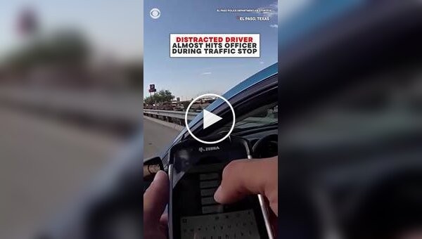 В Техасе инспектор едва не оказался под колесами во время проверки