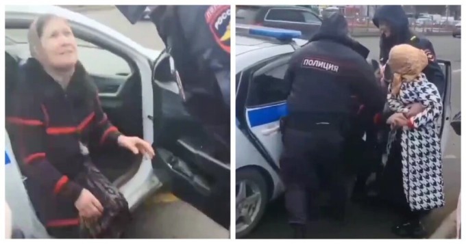 “We have a secular state, we don’t live according to Sharia”: in St. Petersburg, visitors caused a scandal during their arrest (2 photos + 2 videos)