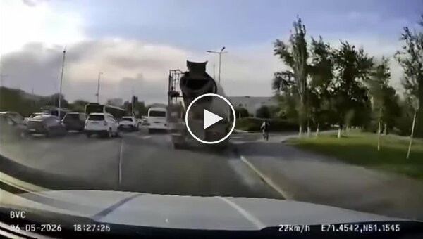 В Астане цементовоз задавил насмерть школьника на велосипеде прямо на пешеходном переходе