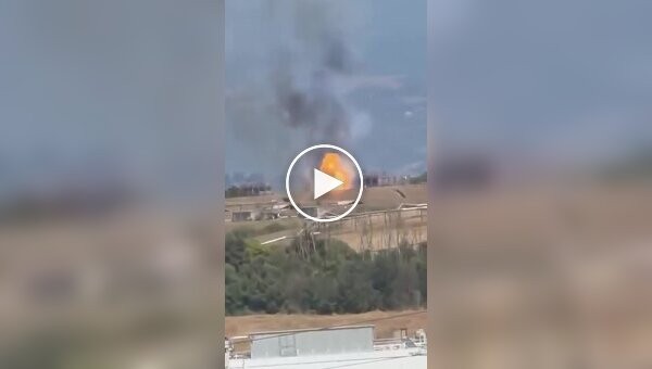 Мощный взрыв на итальянском оружейном заводе попал на видео