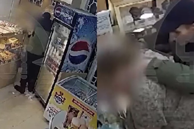 In Russia, a drunk shop visitor broke the seller's nose, demanding to know where Mongolia is (2 photos + 1 video)