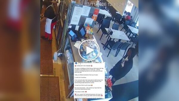 Хлопець обкрадав кафе, просячи води і забираючи чайові