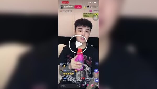 Вьетнамский тиктокер ради хайпа залпом выпил чистящее средство перед тысячами зрителей