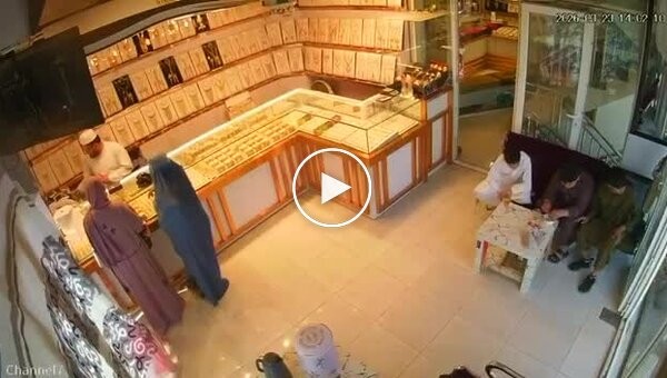 Ограбление ювелирного магазина в Афганистане