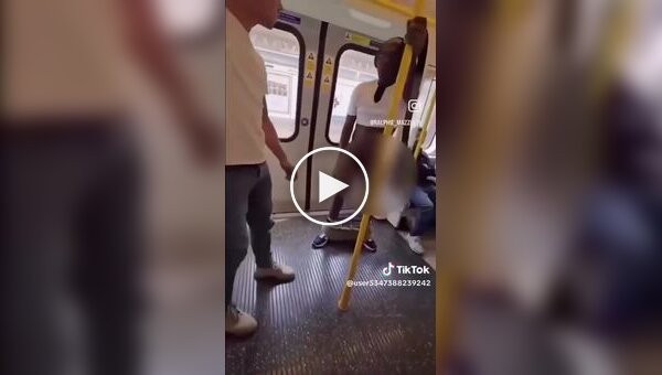 В английском метро чернокожий снял с себя штаны и предлагал пассажирам, чтобы его сексуально удовлетворили
