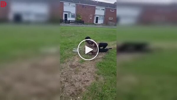 Мужчина заметил незнакомца, который пристально наблюдал за детьми