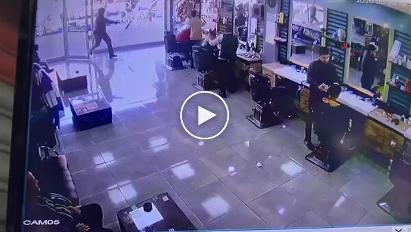 A failed assassination attempt on a shop owner in Turkey