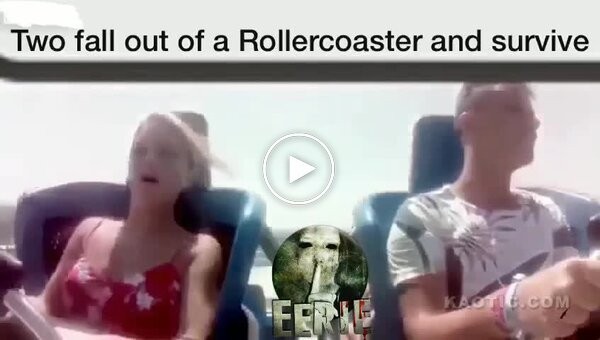 A couple fell out on a roller coaster