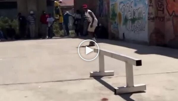 Dangerous skateboard tricks